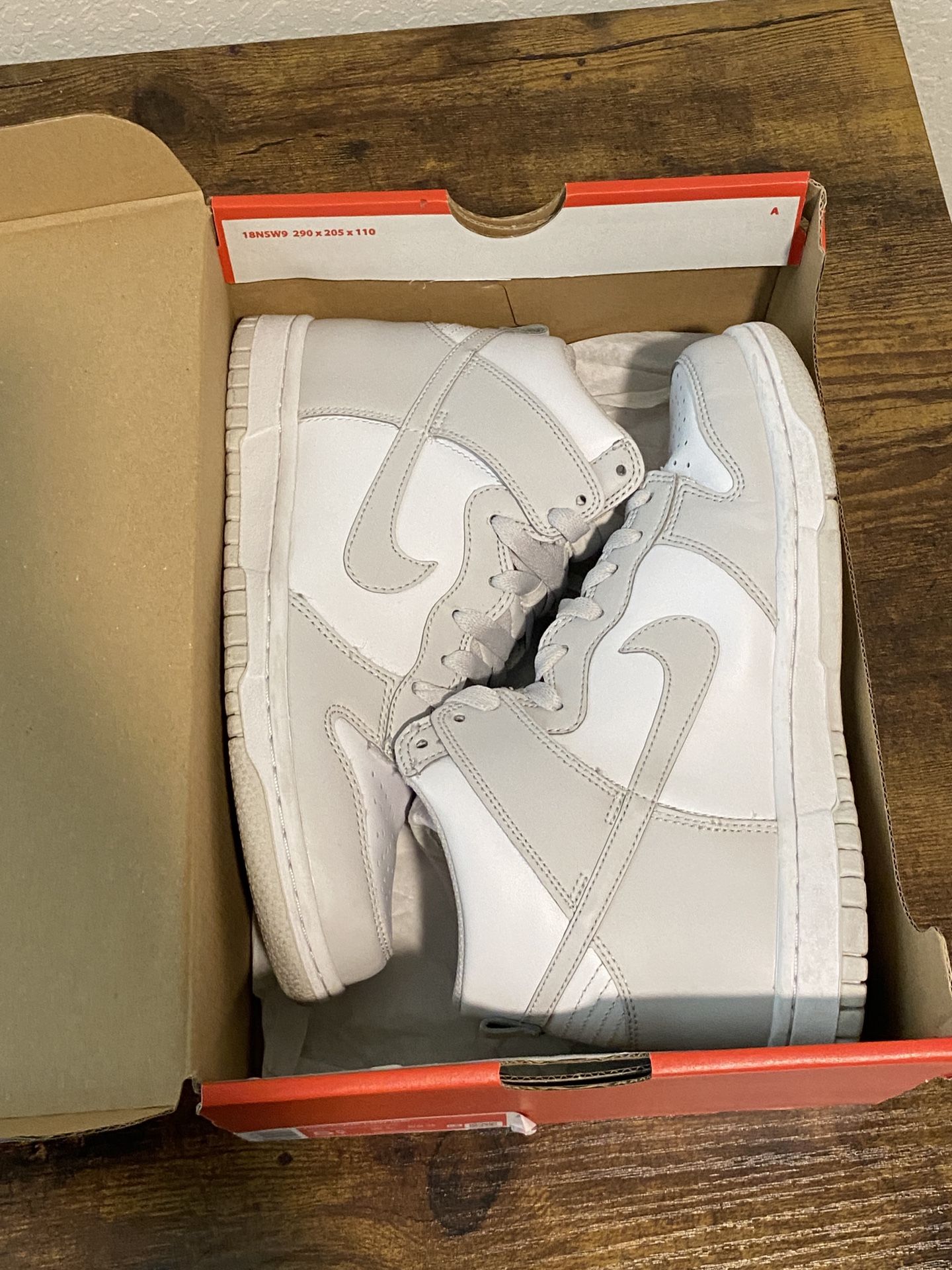 Nike dunk high vast grey gs sale