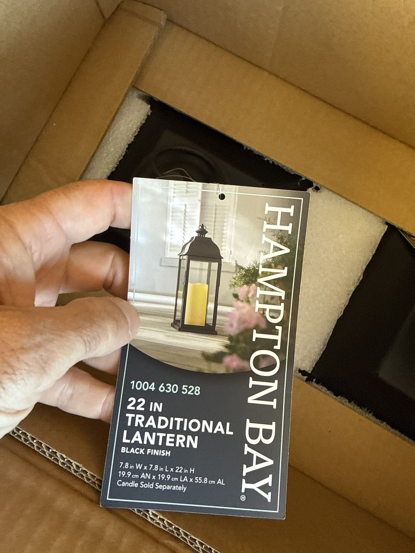 Hampton Bay Candle Holder