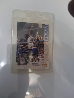 Shaquille O'Neal Upper Deck All-NBA Team Card