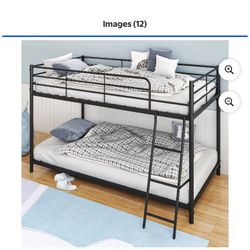 Twin Over Twin Bunk Bed 