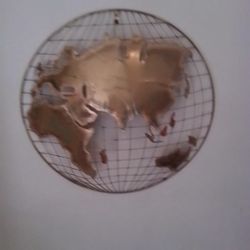 Brass Pieces Of Art World Globe 2 Pieces 150.00 3 Sailing Ships 75.00 Airplane 40.00 2 Unicorns 25.00 Long Neck Goose 25.00 Seagulls Flying Over Sun W