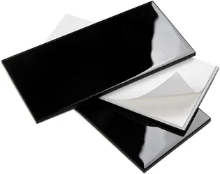 Adedeo Peel And Stick Subway Tiles.  (Black/White Mixed)