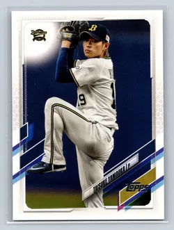 Taisuke Yamaoka 2021 Topps Base Card