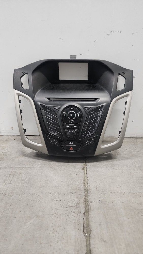 Ford Focus 2012-2014 Radio Control Panel w/o Nav w/ Satellite CM5T18K811KA