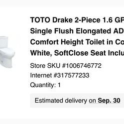 ToTo Toilet and Bowl