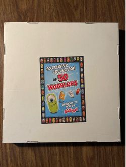 Disney Wobblers Kellogg’s complete set of 50 in box