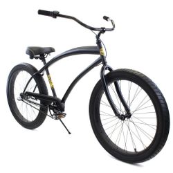ZF Cruiser Bikes Cobra – 3 Speed – Matte Black