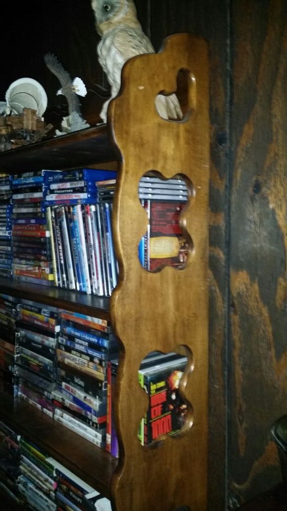 8ft. Solid wood bookshelves, Vintage