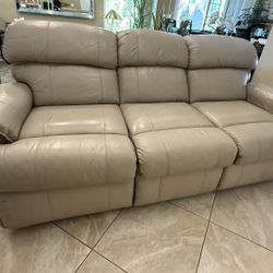 Leather Sofa 