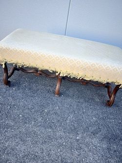 Large Upholstered Bench