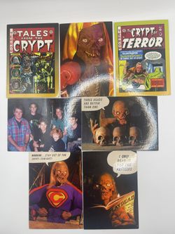 Set Of 7 Tales Of The Cript Trading Cards #33, 62, 40, 101, 37, 77 And 100