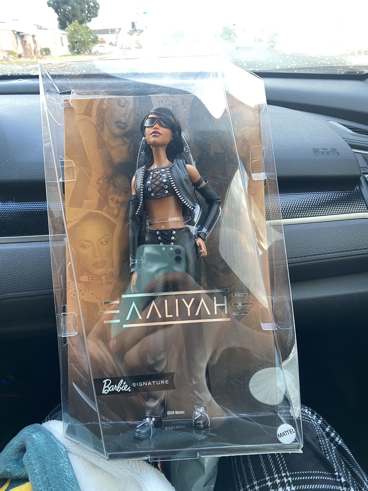 Barbie Aaliyah Signature Music Series Doll Black Faux Leather HRM80