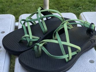 Chaco Tegu Women’s Green Backless Sandals Size W6