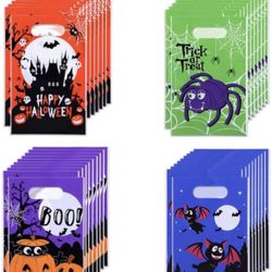 Brand New 120 Pc Halloween Goodie Bags(check My Other Listings As Well)