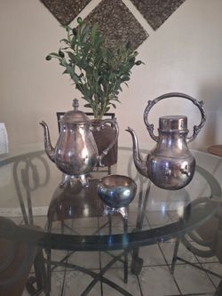 Vintage FB Rogers Coffee and Tea Set