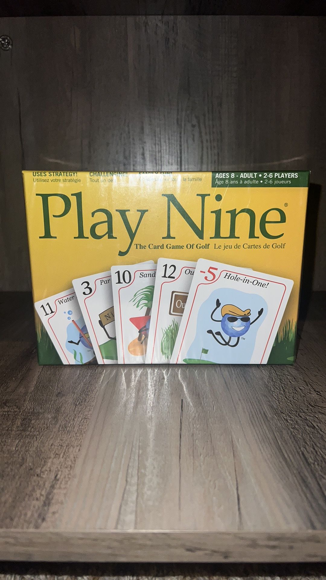 Play Nine The Card Game for Families,Best Strategy Game For Couples, Fun Game Night Kids, Teens and Adults, The Perfect Golf Gift