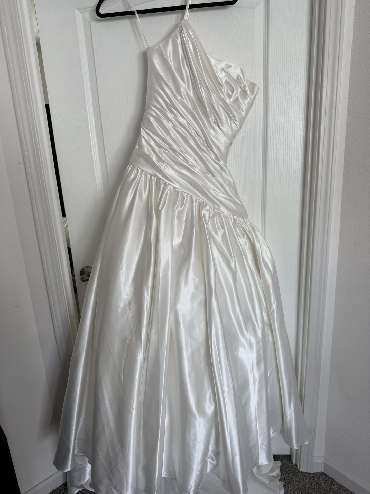Satin Wedding Dress