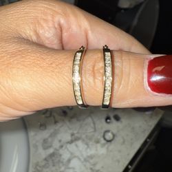 14k Gold Hoop Earrings 