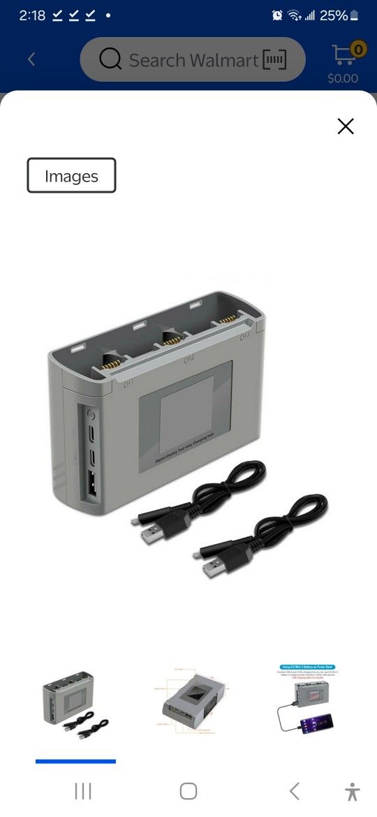 DJI Mini 2 Charger And Batteries