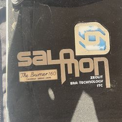 Used Salomon Burner 160 Contour Wood Snow Board