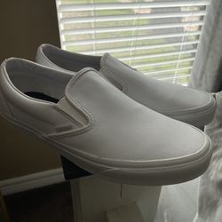 vans (white)