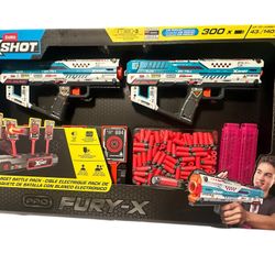 Zuru X-Shot Pro Fury-X Battle Blaster, 2 Pack