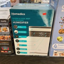 Homedics Warm & Cool Mist Ultrasonic Humidifier