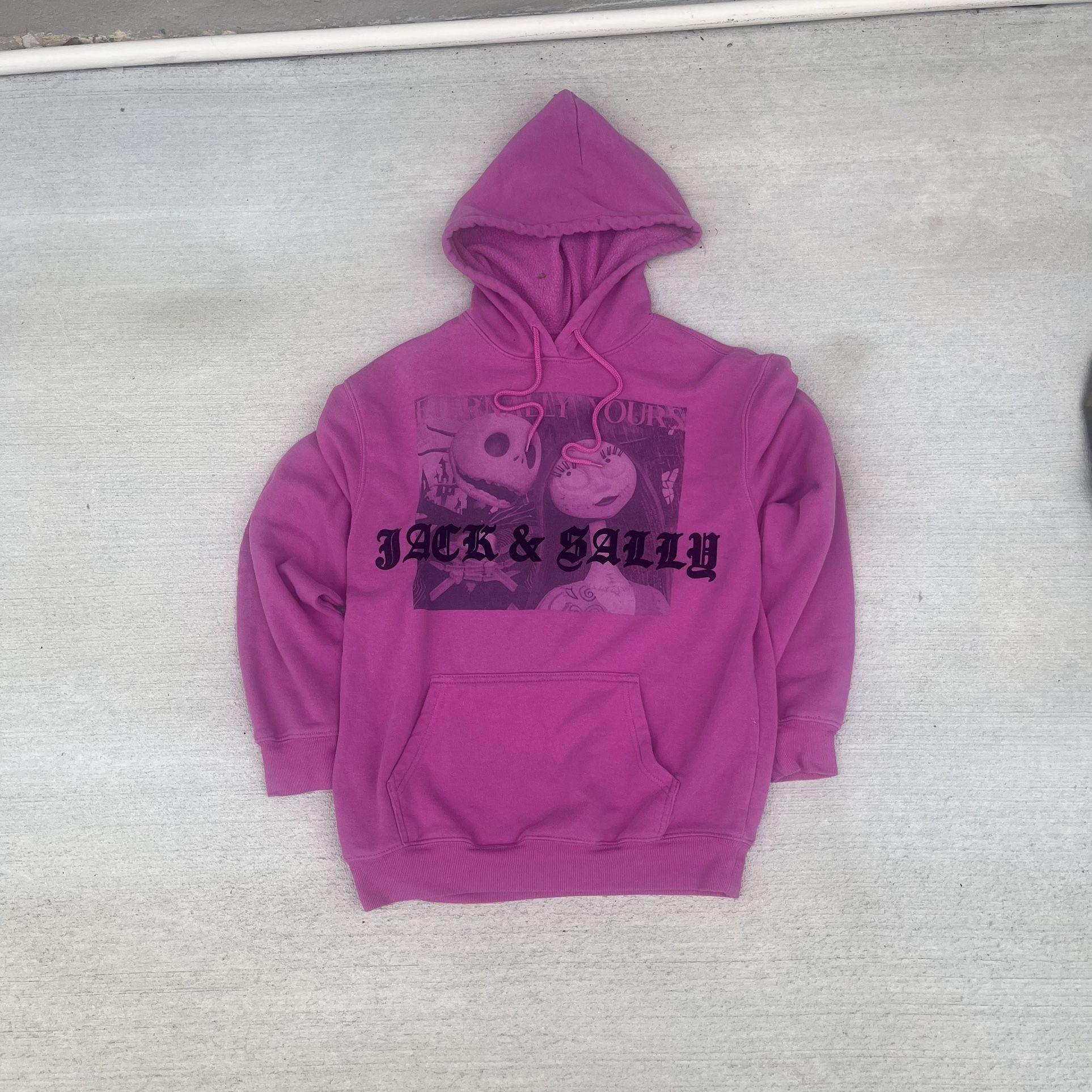 Pink grunge hoodie vintage