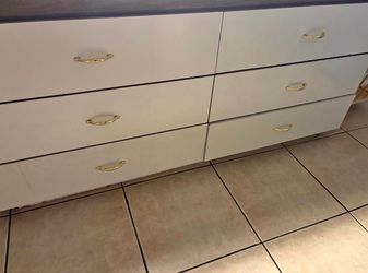 White 6 Draw Dresser