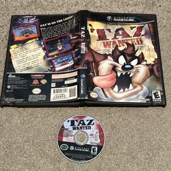 Taz Wanted (Nintendo GameCube, 2002) No Manual Tested
