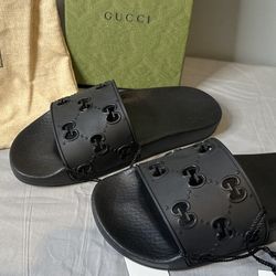Gucci Slides Brand New With Box! Size 40/US 9 Woman’s 