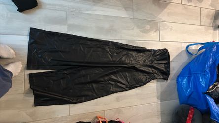 Express Leather Sleeveless Jumper