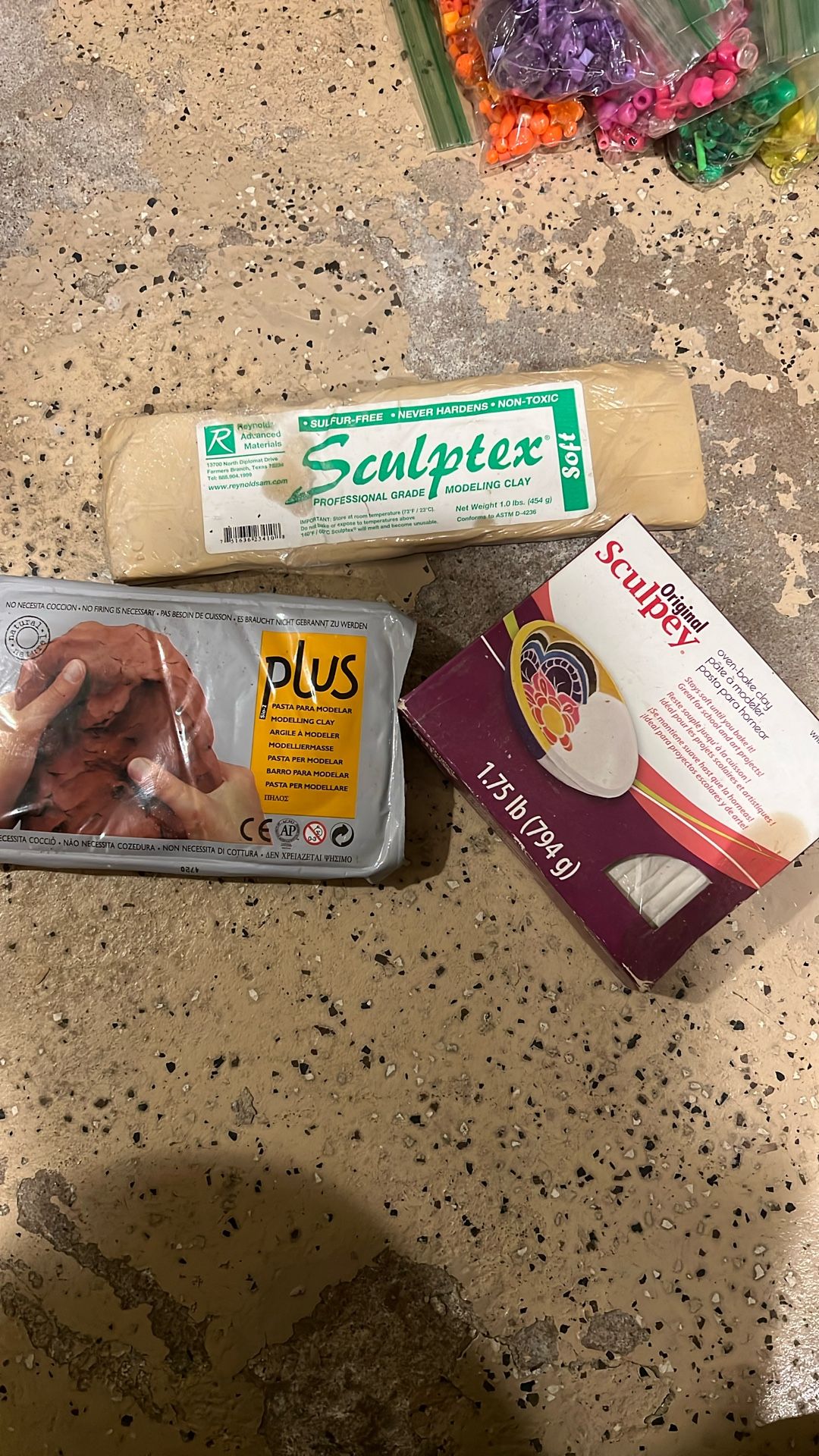 Assorted Clay Packs (3)