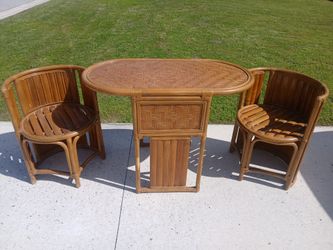 Boho Natural Rattan Honeymoon Set