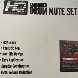 HQ Percussion Drum Mute Set