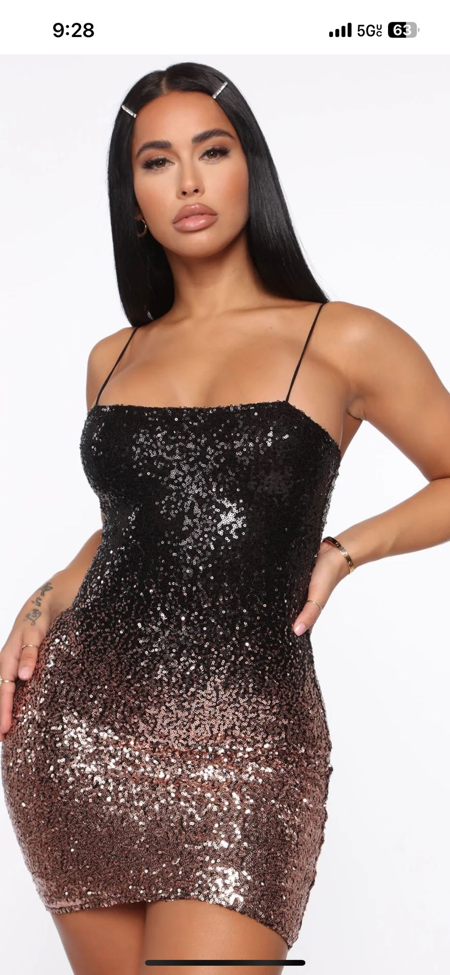 Sequin Mini Dress ! Size Small