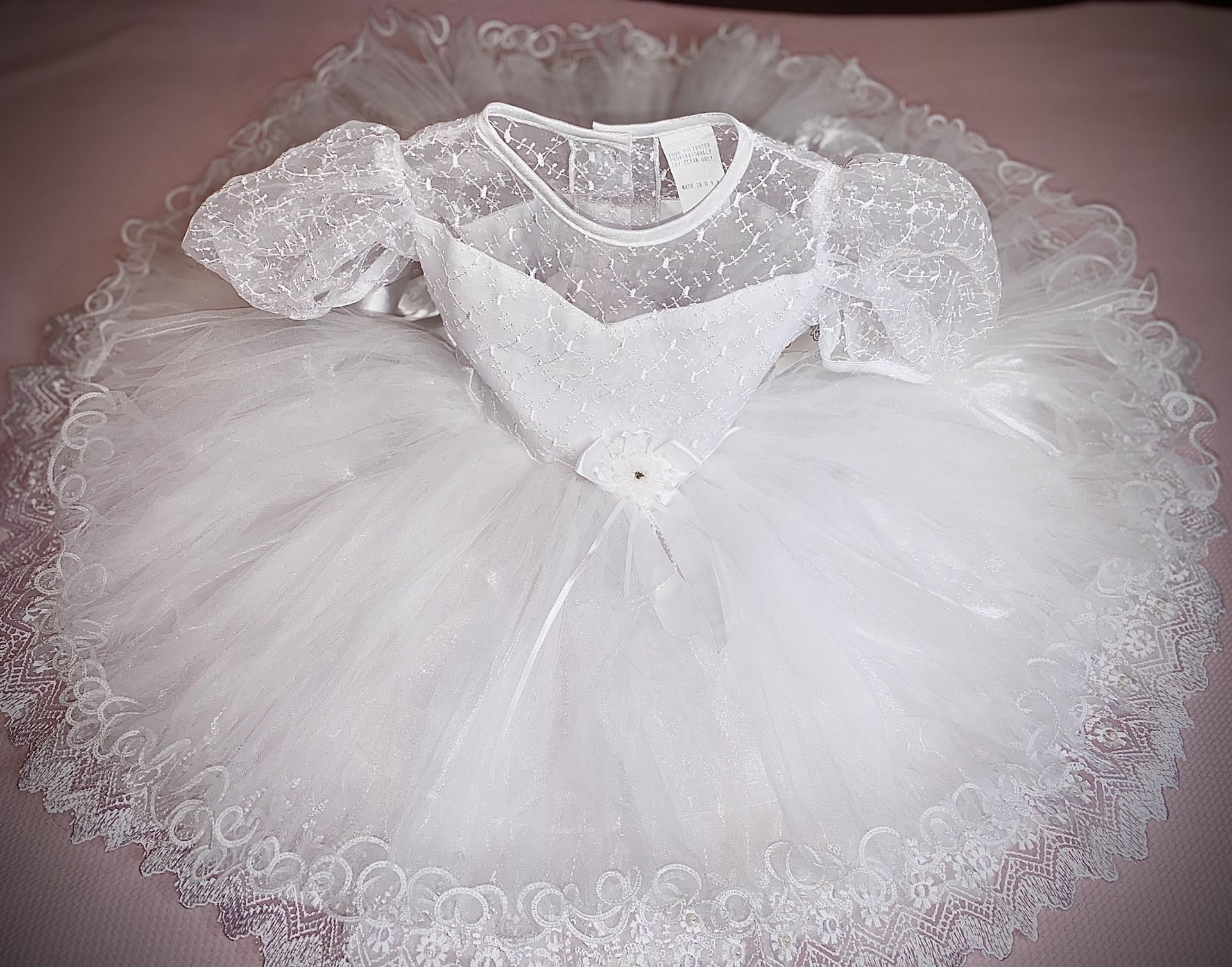 NEW BABY BLESSING/BAPTISM/FLOWER GIRL OR SPECIAL OCCASION DRESS!