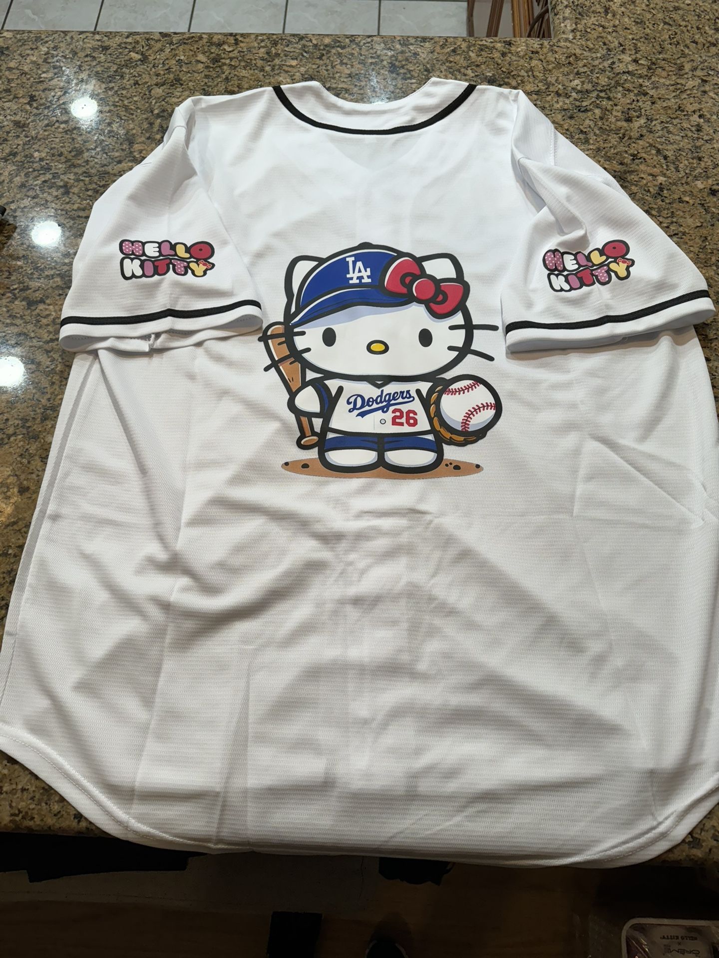 New Hello kitty Dodger inspired jersey 