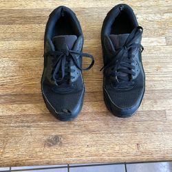 Black Nike Air Maxes