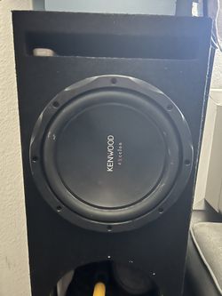 12” Kenwood SubWoofer w/box