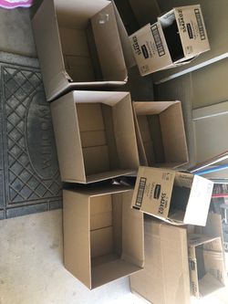 Moving boxes
