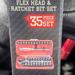 ICON LOCKING FLEX HEAD AND RATCHET ET 35PIECE