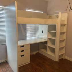 Ikea Loft bed With Desk
