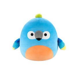 Squishmallows 16” Tenise the Blue Tropical Bird Summer 2024 Parrot macaw