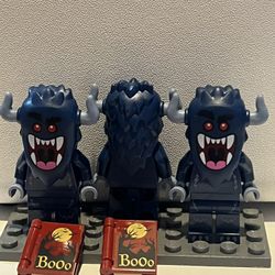 Lego Cmf Beast Minifigure 3x
