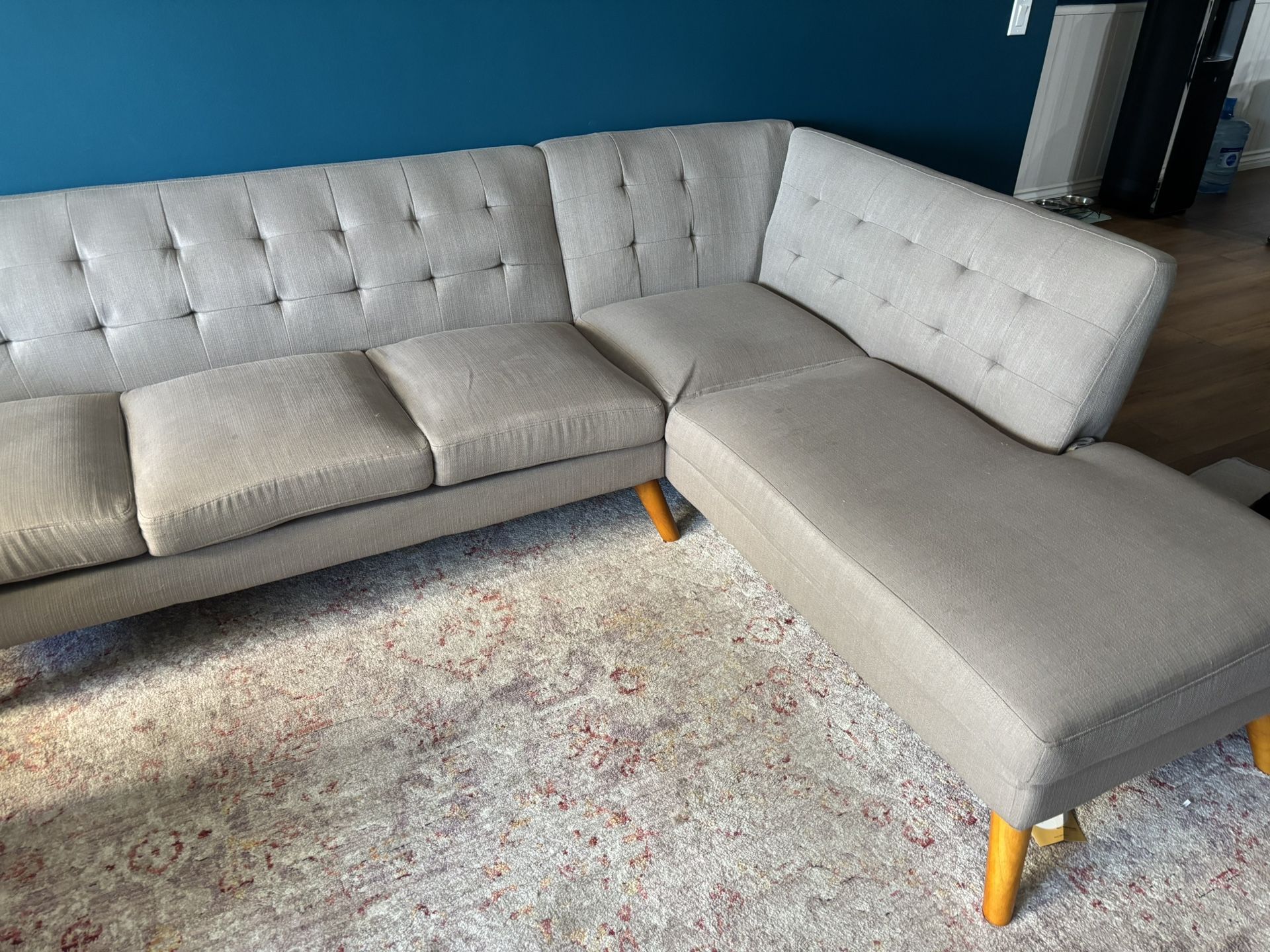 Mid Century Modern Sectional Sofa