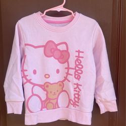 Hello Kitty Pink Sweatshirt 4T