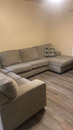 Sectional, TVs, shoes