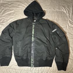 Off-White Vintage Bomber Jacket
