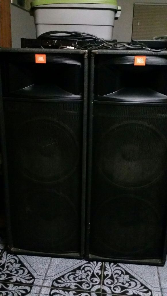 2 jbl TR225 passive speakers for sale $320